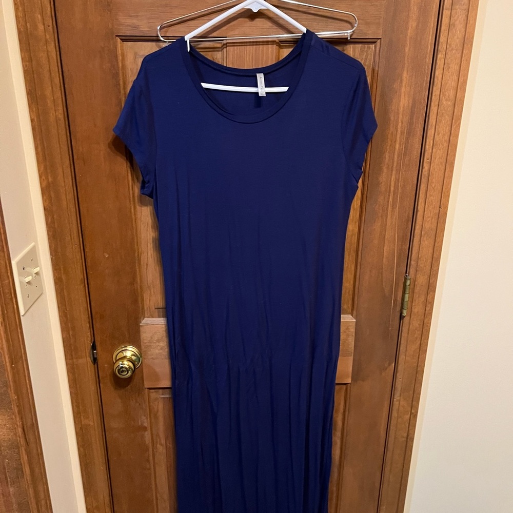 Cobalt Tshirt dress XL